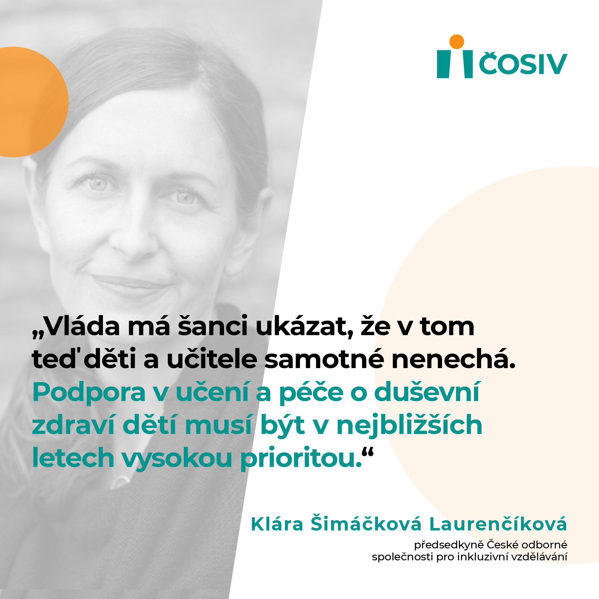 TZ: ČOSIV představil plán pro mírnění negativních dopadů pandemie na vzdělávání a duševní zdraví dětí