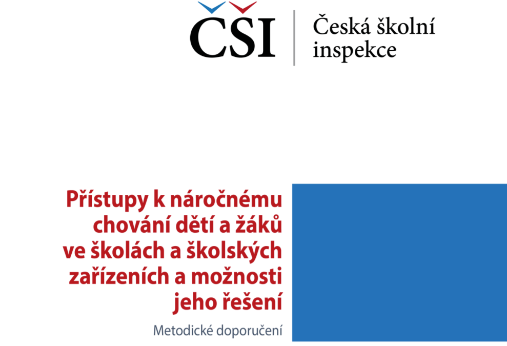 ČOSIV se podílel na vzniku metodického doporučení vydaného Českou školní inspekcí