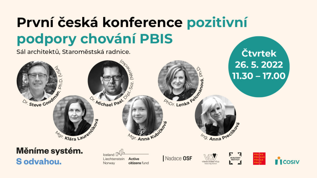 První česká konference pozitivní podpory chování PBIS